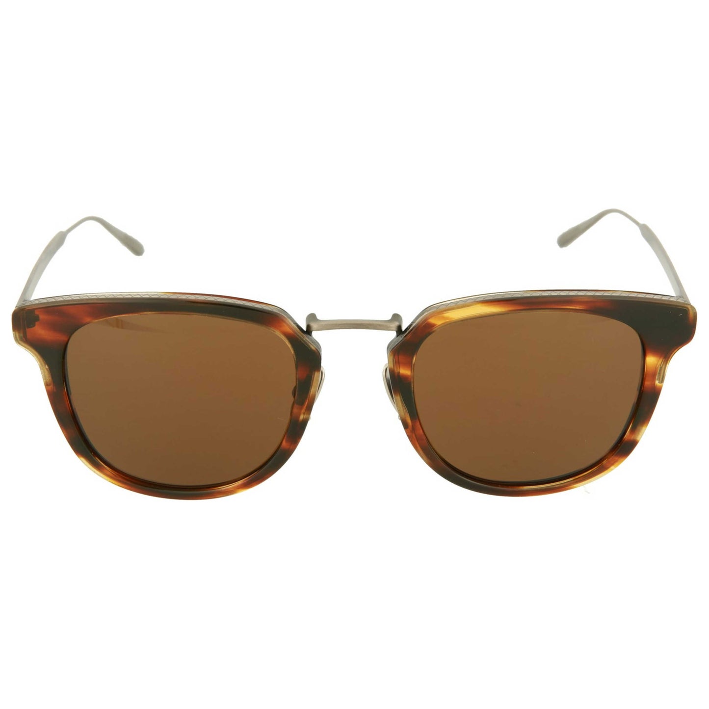 Front view of Bottega Veneta Fashion Men's Sunglasses BV0019S-30000103002