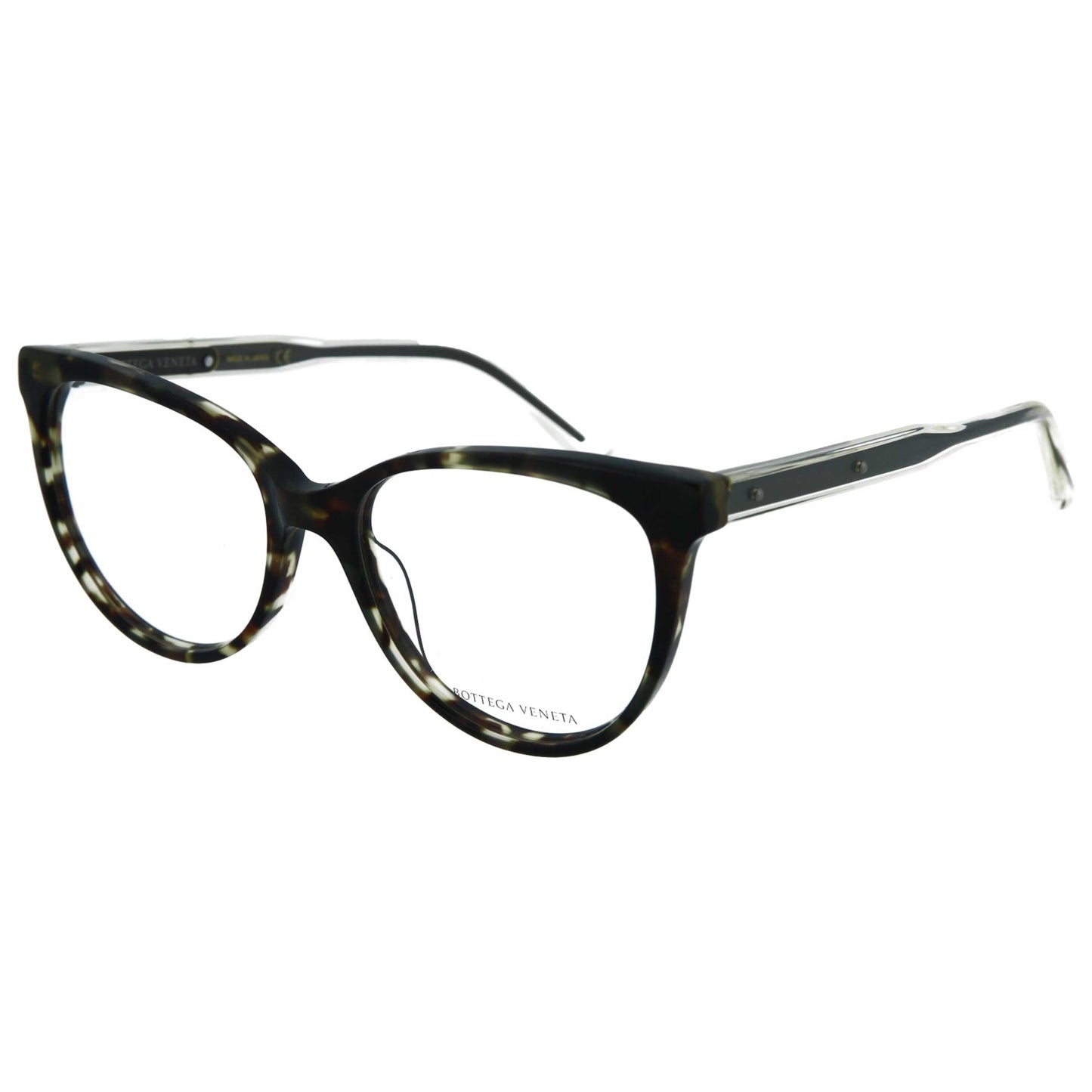 Front view of Bottega Veneta Core Women's Opticals BV0025O-30000271-005