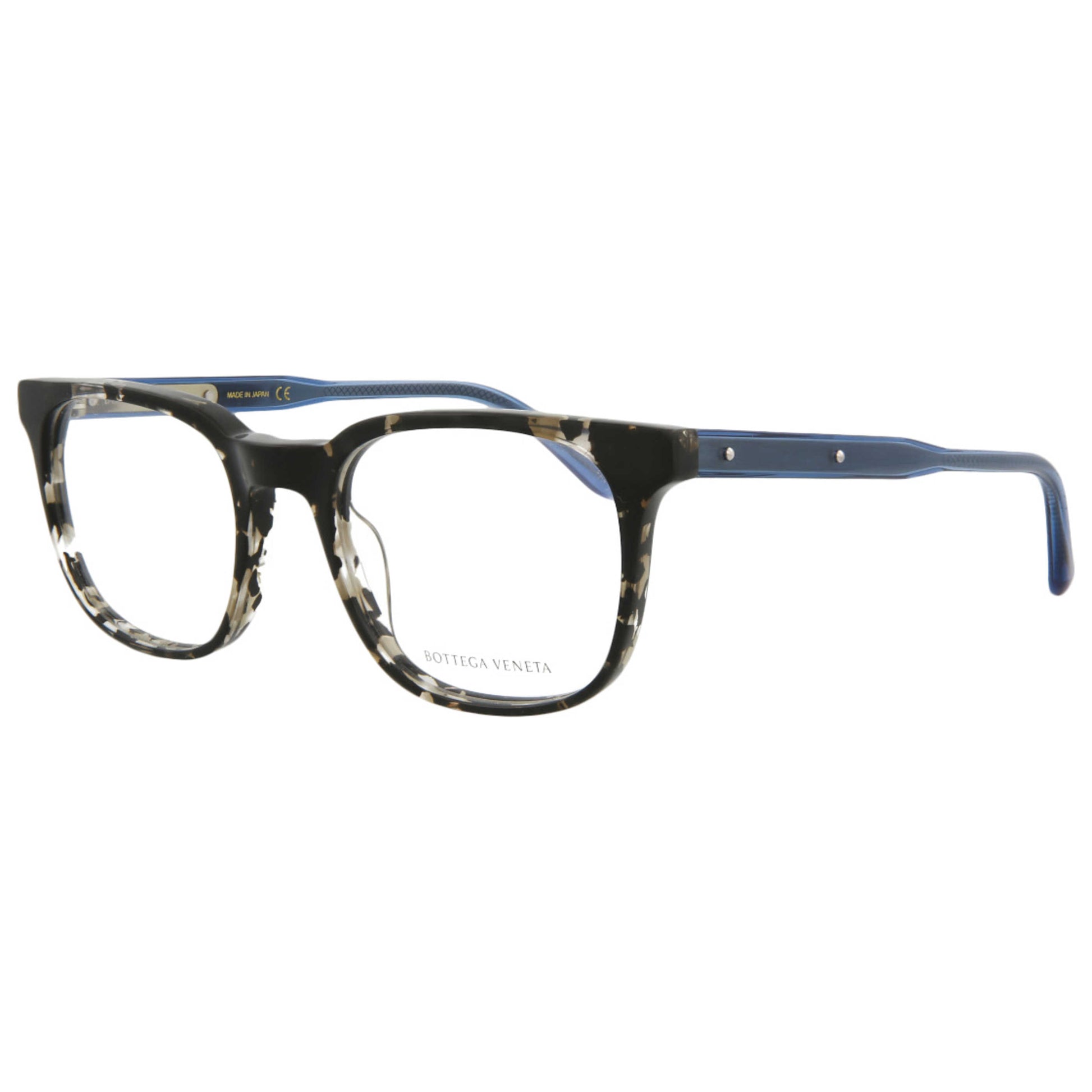 Front view of Bottega Veneta Core Unisex Opticals BV0026O-30000272-002