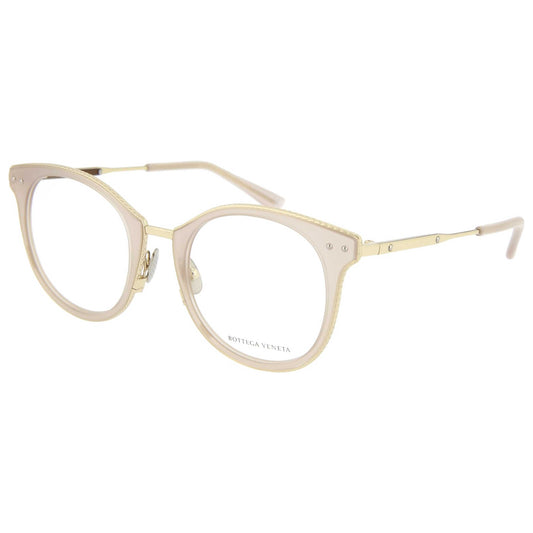 Front view of Bottega Veneta Novelty Women's Opticals BV0066O-30000546-004