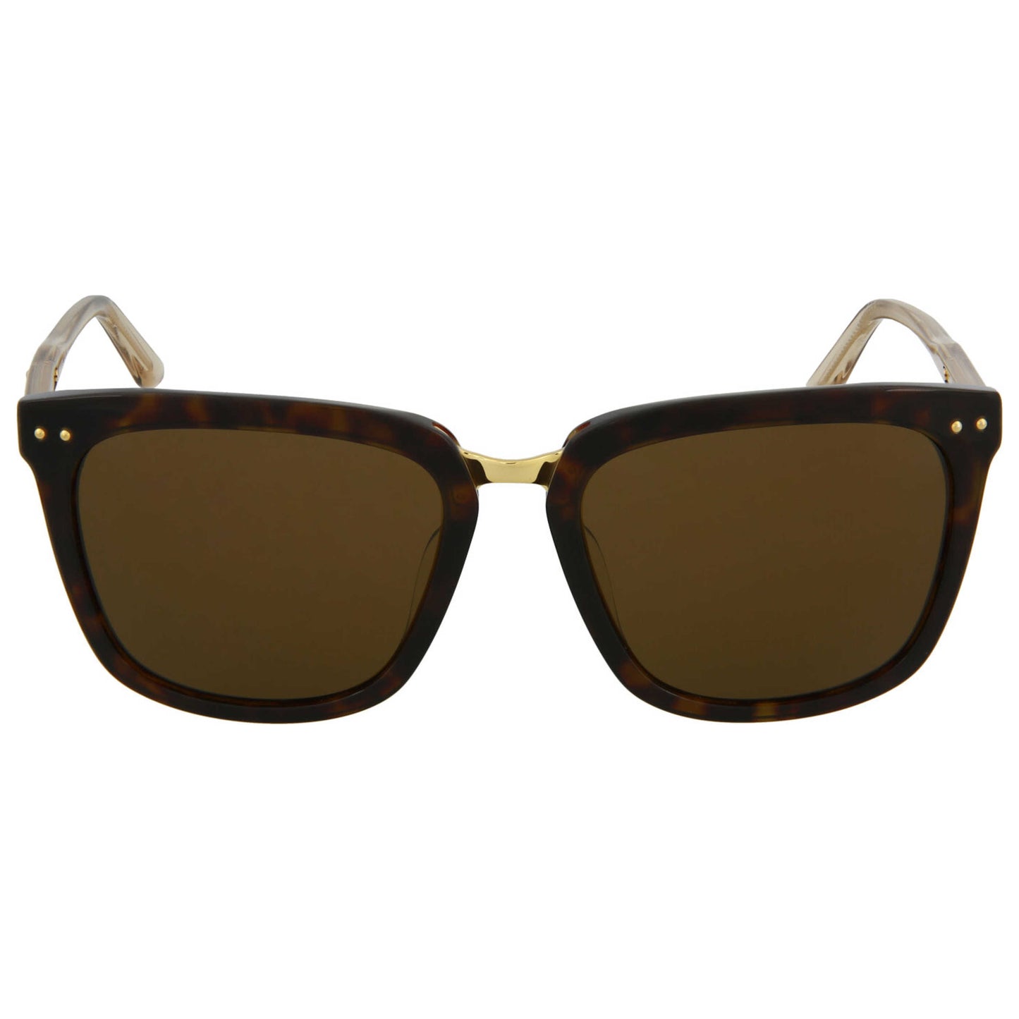 Front view of Bottega Veneta Fashion Women's Sunglasses BV0093SK-30000802002