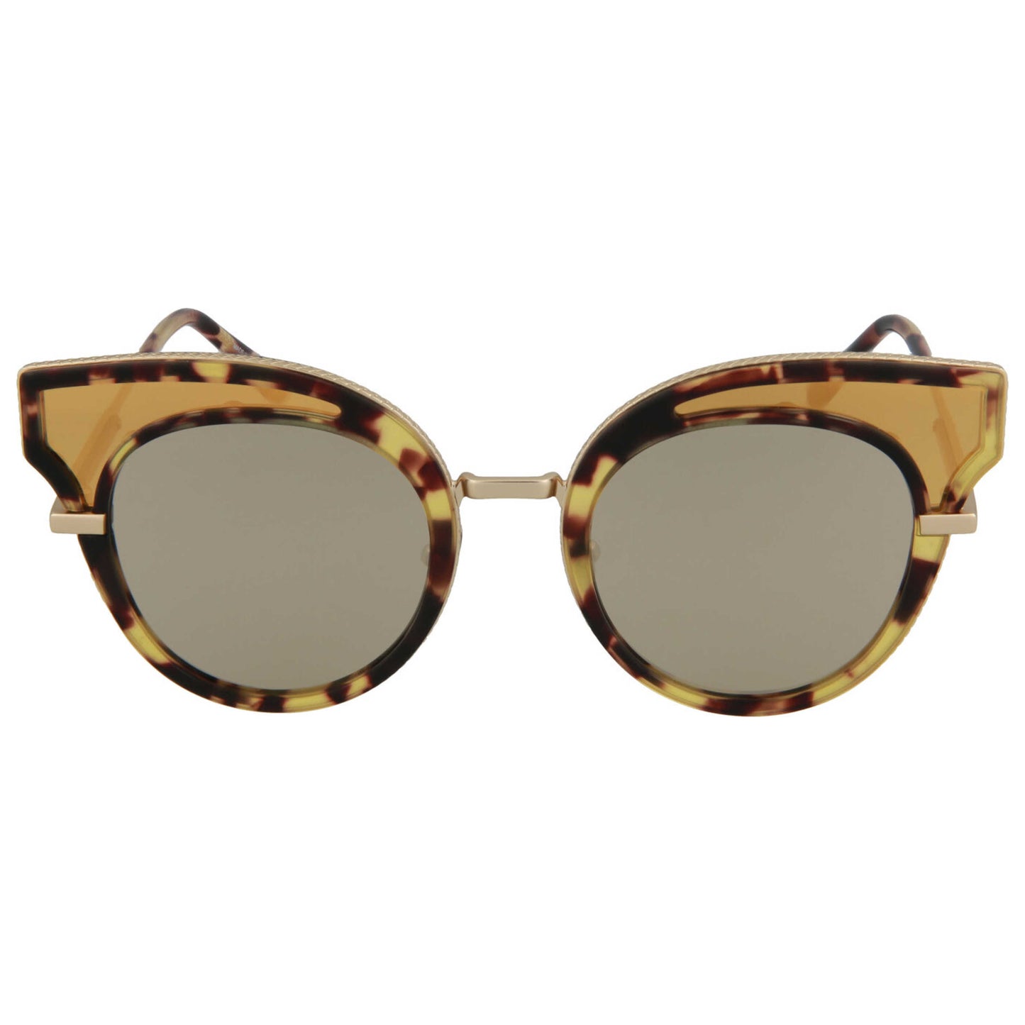 Front view of Bottega Veneta Fashion Women's Sunglasses BV0094S-30001094-003