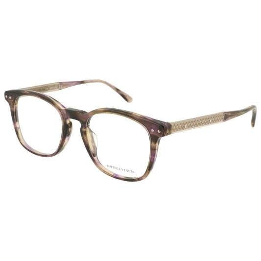 Front view of Bottega Veneta Core Unisex Opticals BV0100OA-30001114-001