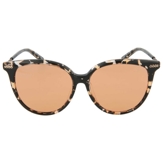 Front view of Bottega Veneta Fashion Women's Sunglasses BV0103S-30001106003