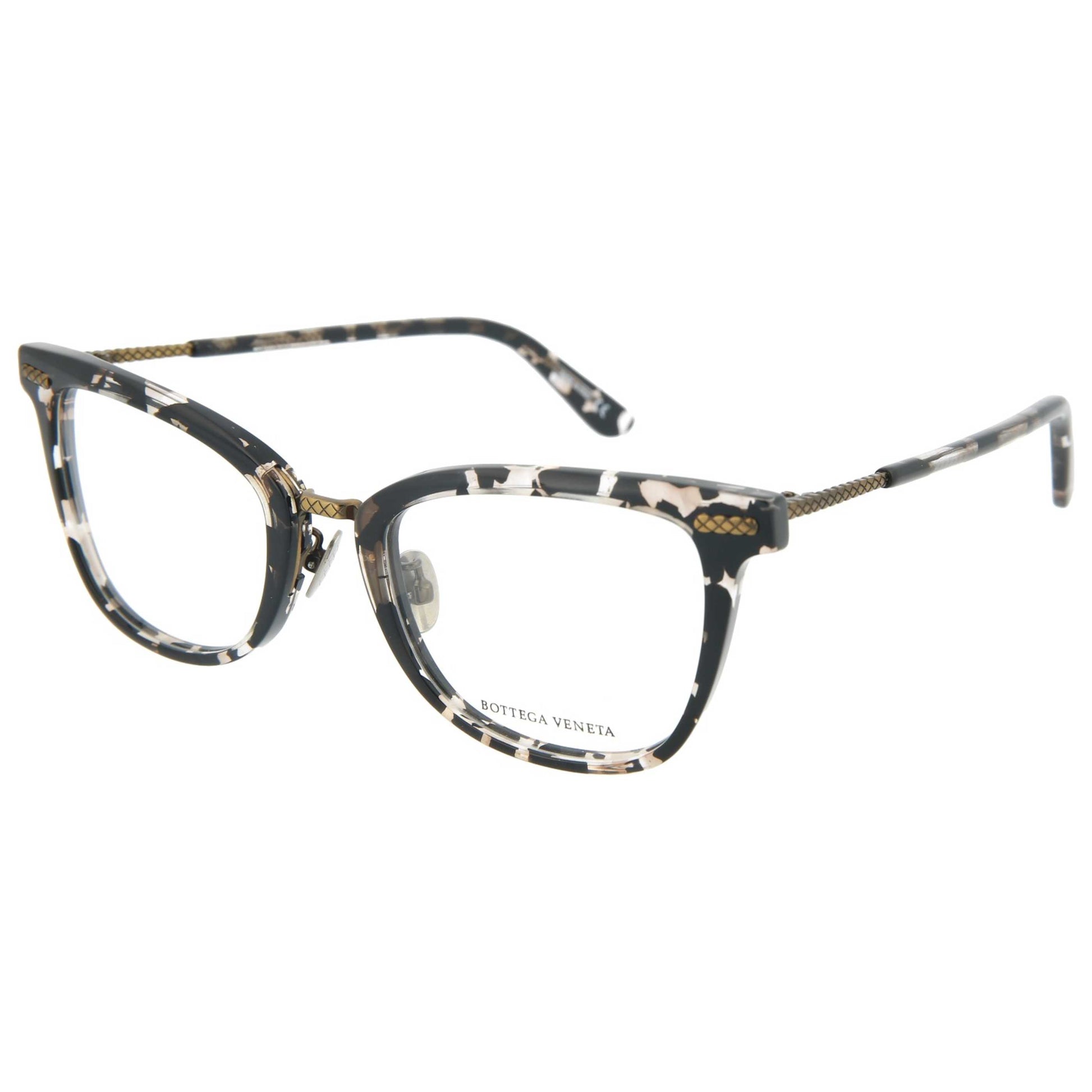 Front view of Bottega Veneta Fashion Women's Opticals BV0104O-30001117-008