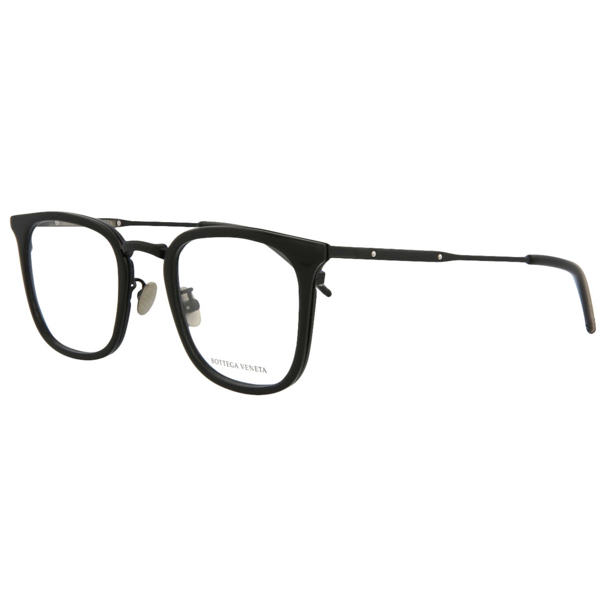 Front view of Bottega Veneta Novelty Men's Opticals BV0111O-30001153-001