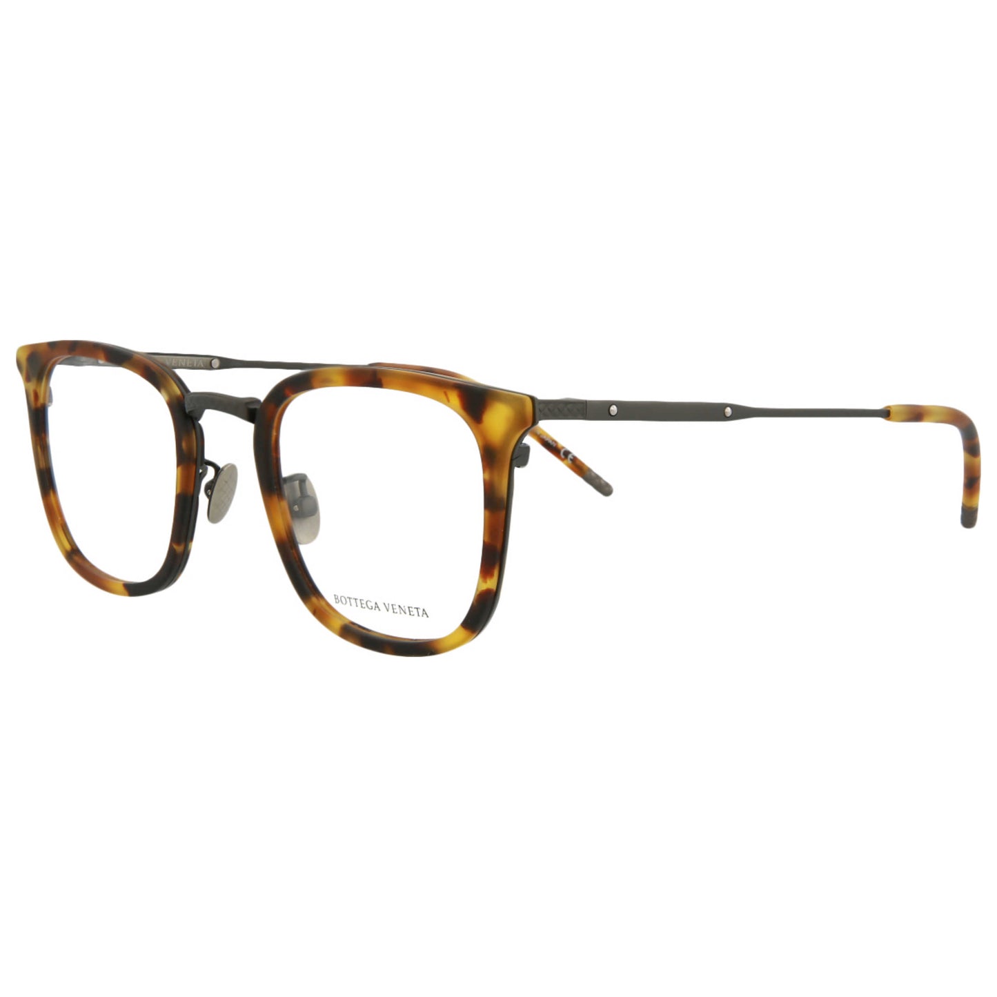 Front view of Bottega Veneta Novelty Men's Opticals BV0111O-30001153-002
