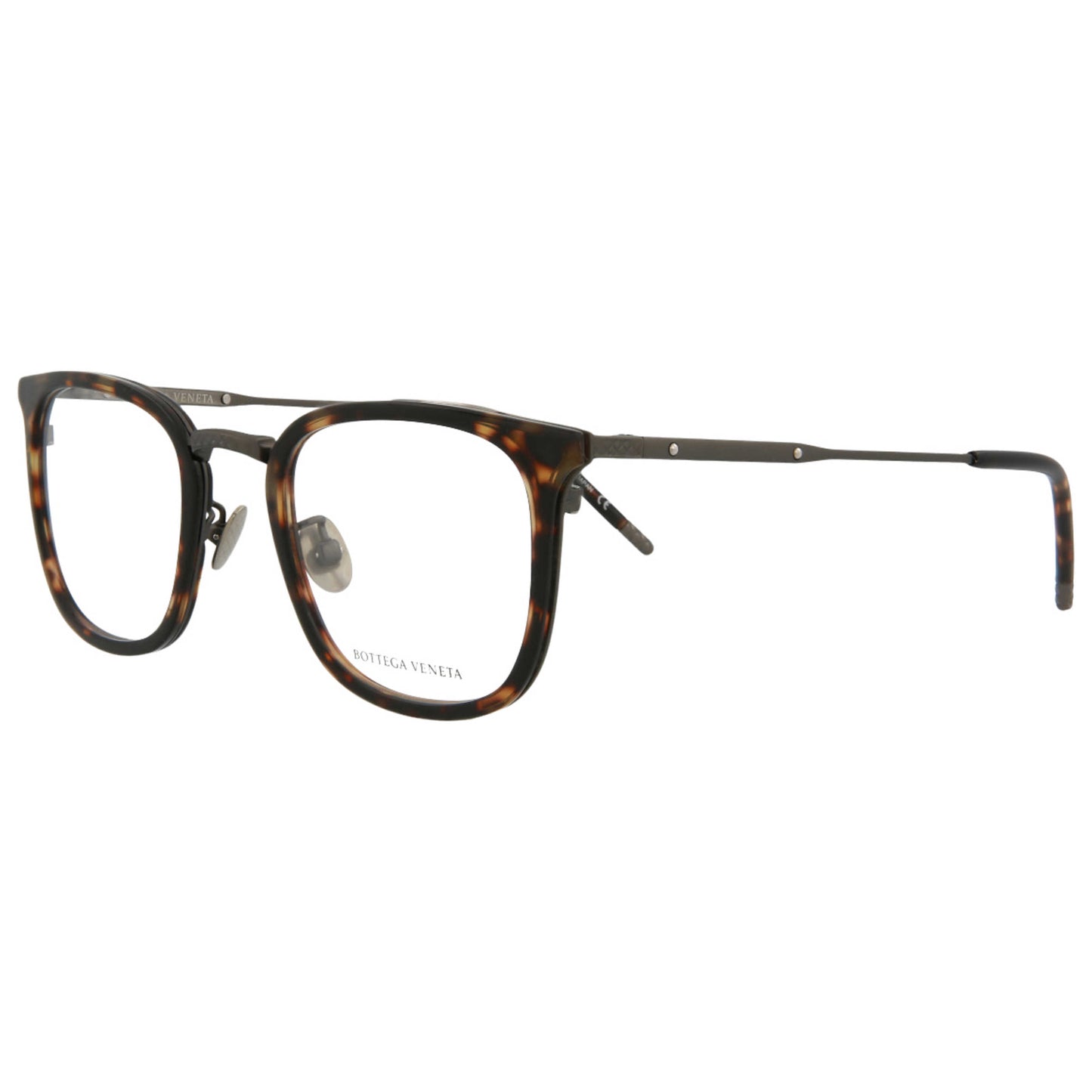 Front view of Bottega Veneta Novelty Men's Opticals BV0111O-30001153-004