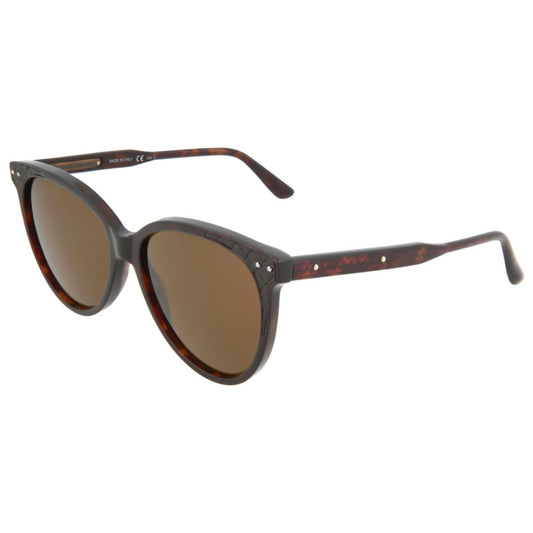 Front view of Bottega Veneta Women's Sunglasses BV0119S-30001112-004
