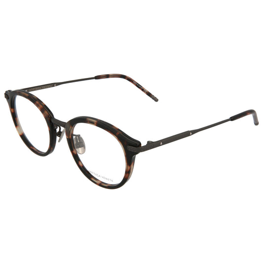 Front view of Bottega Veneta Novelty Men's Opticals BV0126O-30001124-008