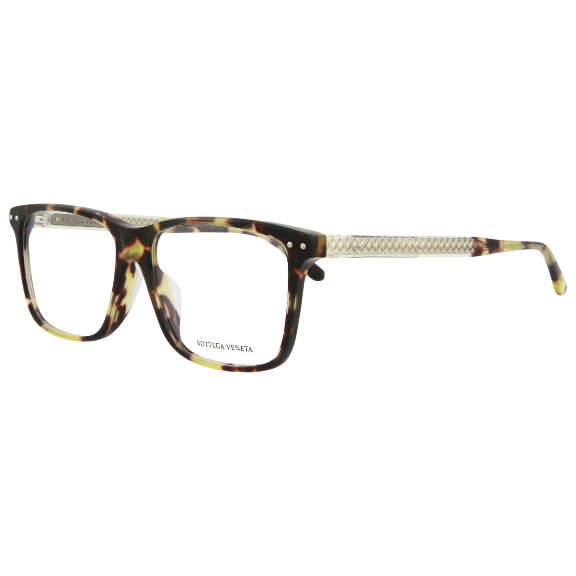 Front view of Bottega Veneta Core Men's Opticals BV0130OA-30001670-003