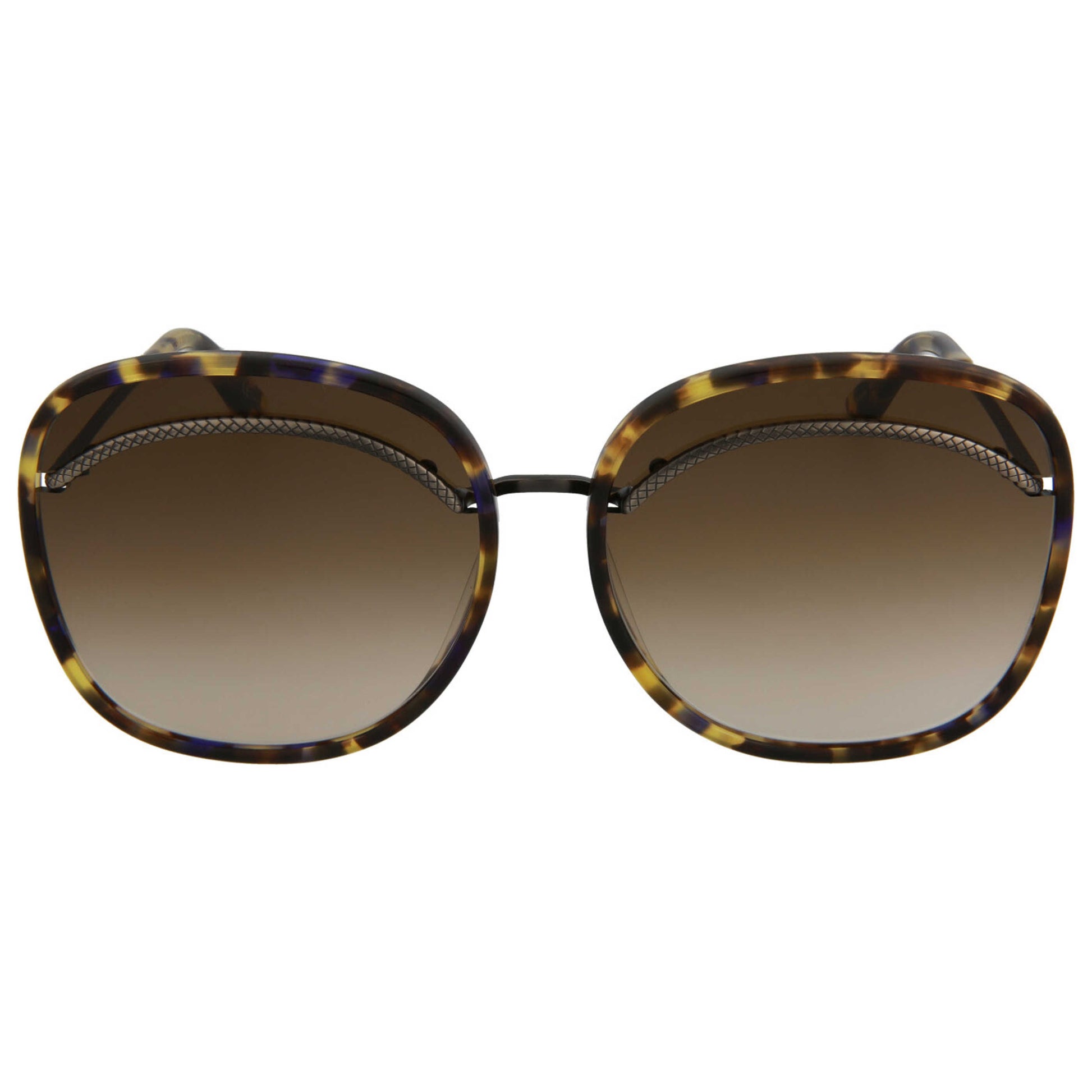 Front view of Bottega Veneta Fashion Women's Sunglasses BV0138S-30001682003