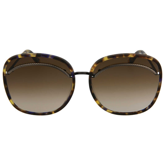 Front view of Bottega Veneta Fashion Women's Sunglasses BV0138S-30001682003