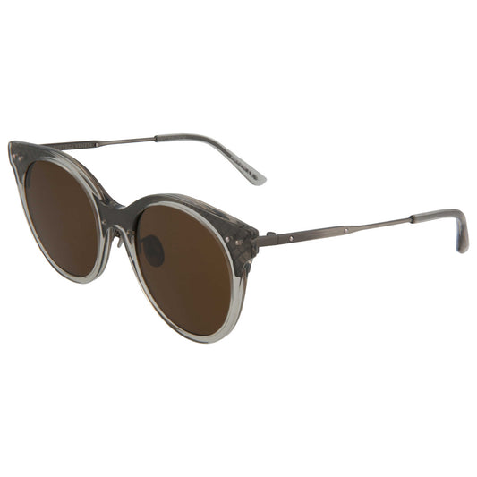 Front view of Bottega Veneta Fashion Women's Sunglasses BV0143SA-30001688-002