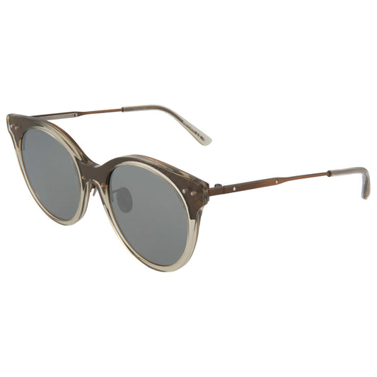 Front view of Bottega Veneta Fashion Women's Sunglasses BV0143SA-30001688-003