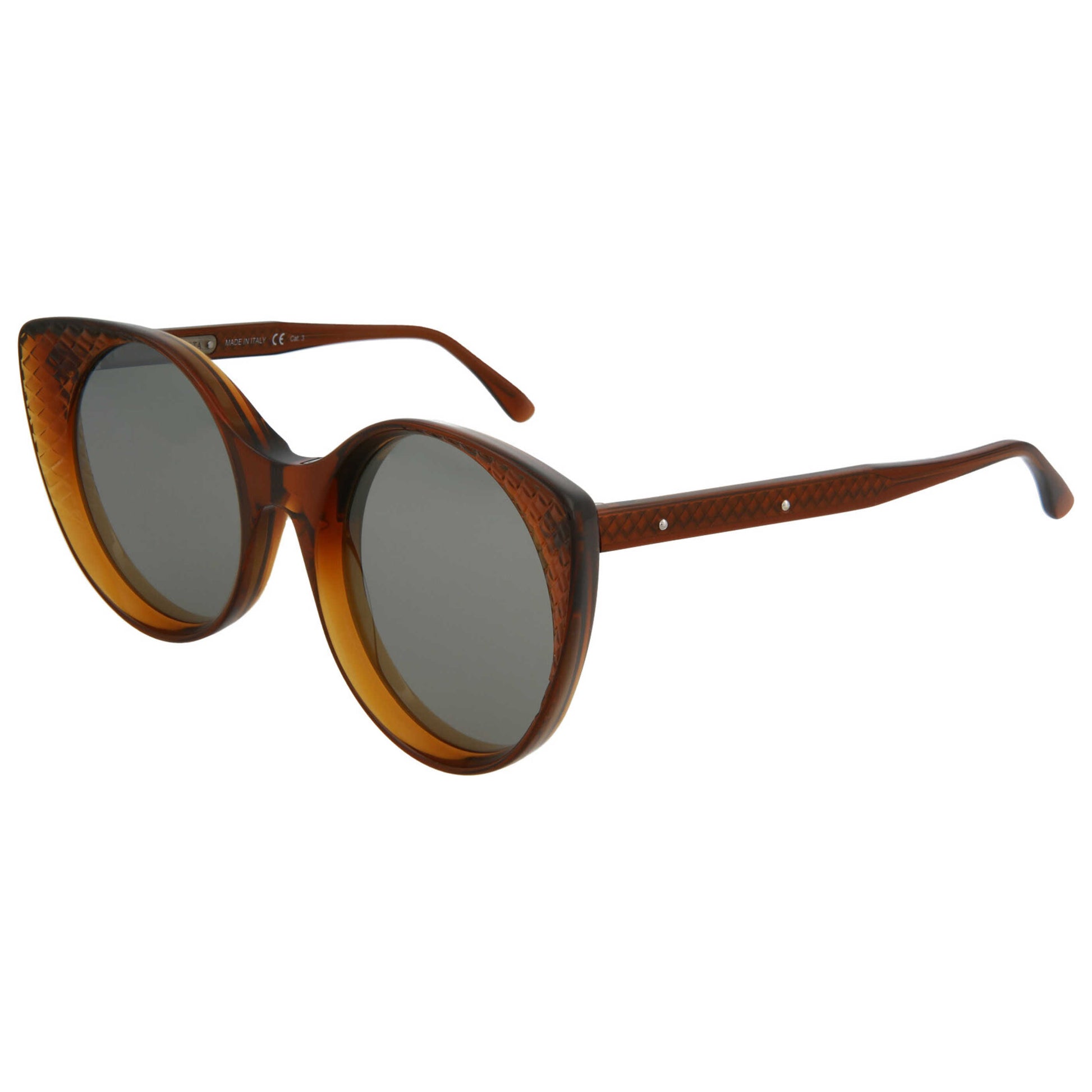 Front view of Bottega Veneta Fashion Women's Sunglasses BV0148S-30001695-002