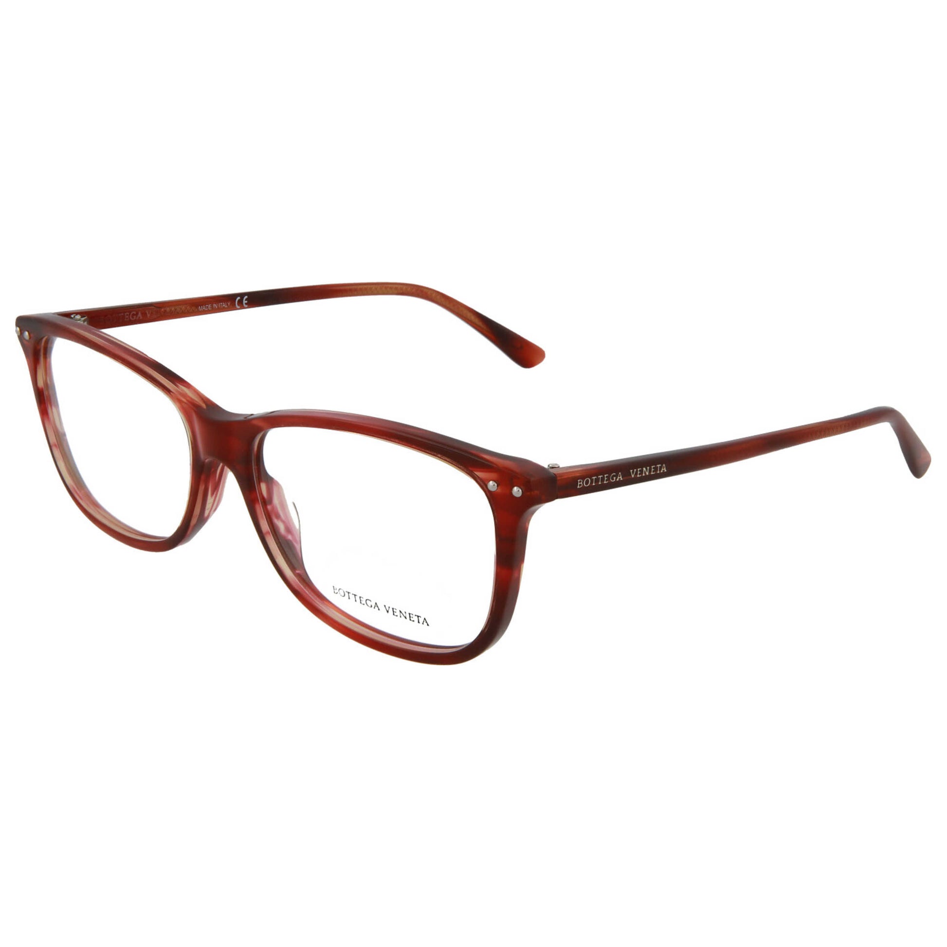 Front view of Bottega Veneta Core Women's Opticals BV0164O-30002459-008