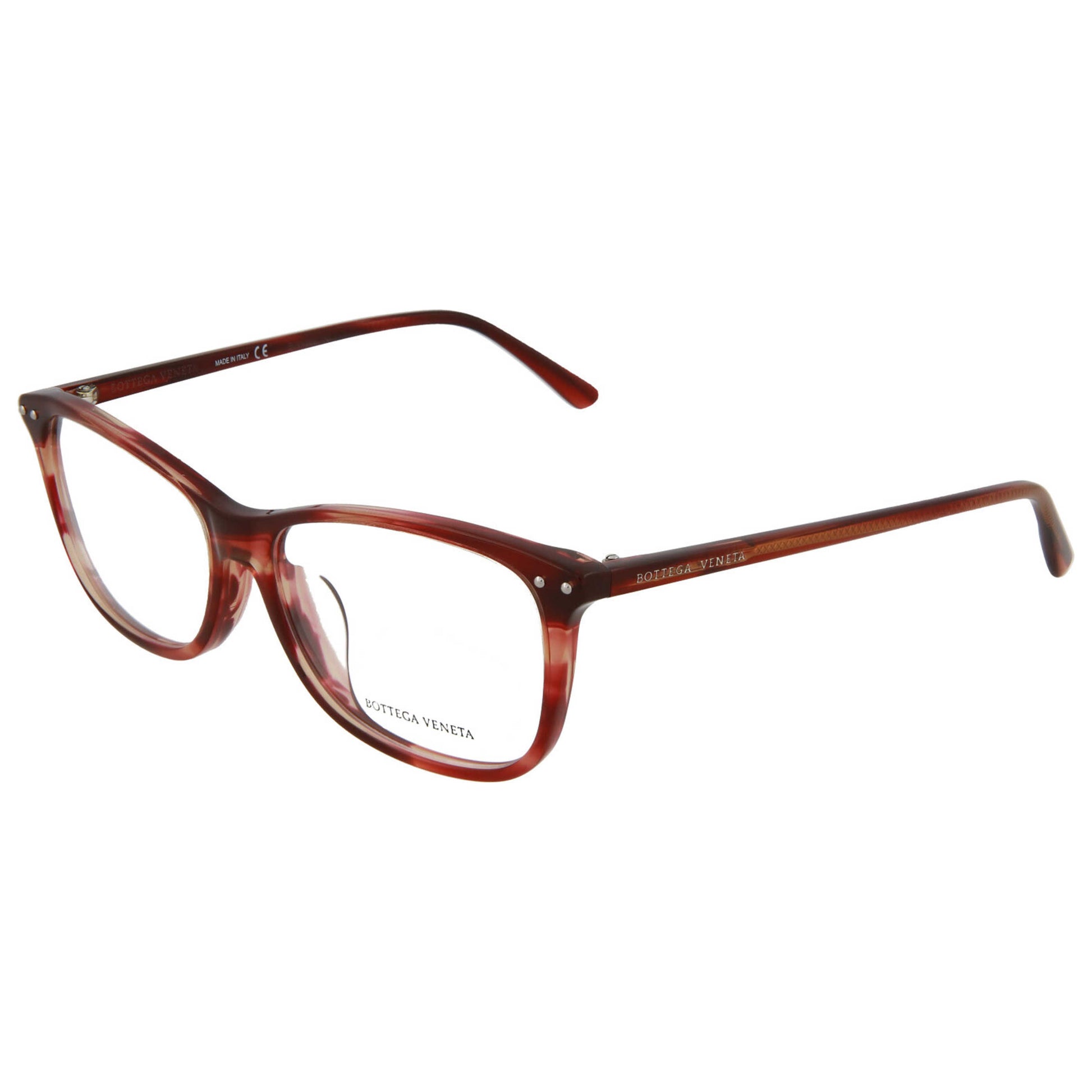 Front view of Bottega Veneta Core Women's Opticals BV0164OA-30002493-004