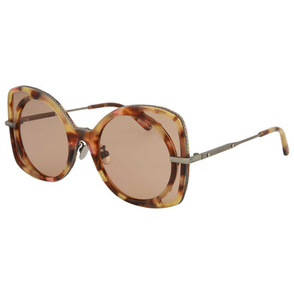 Front view of Bottega Veneta Novelty Women's Sunglasses BV0177S-30002472-003