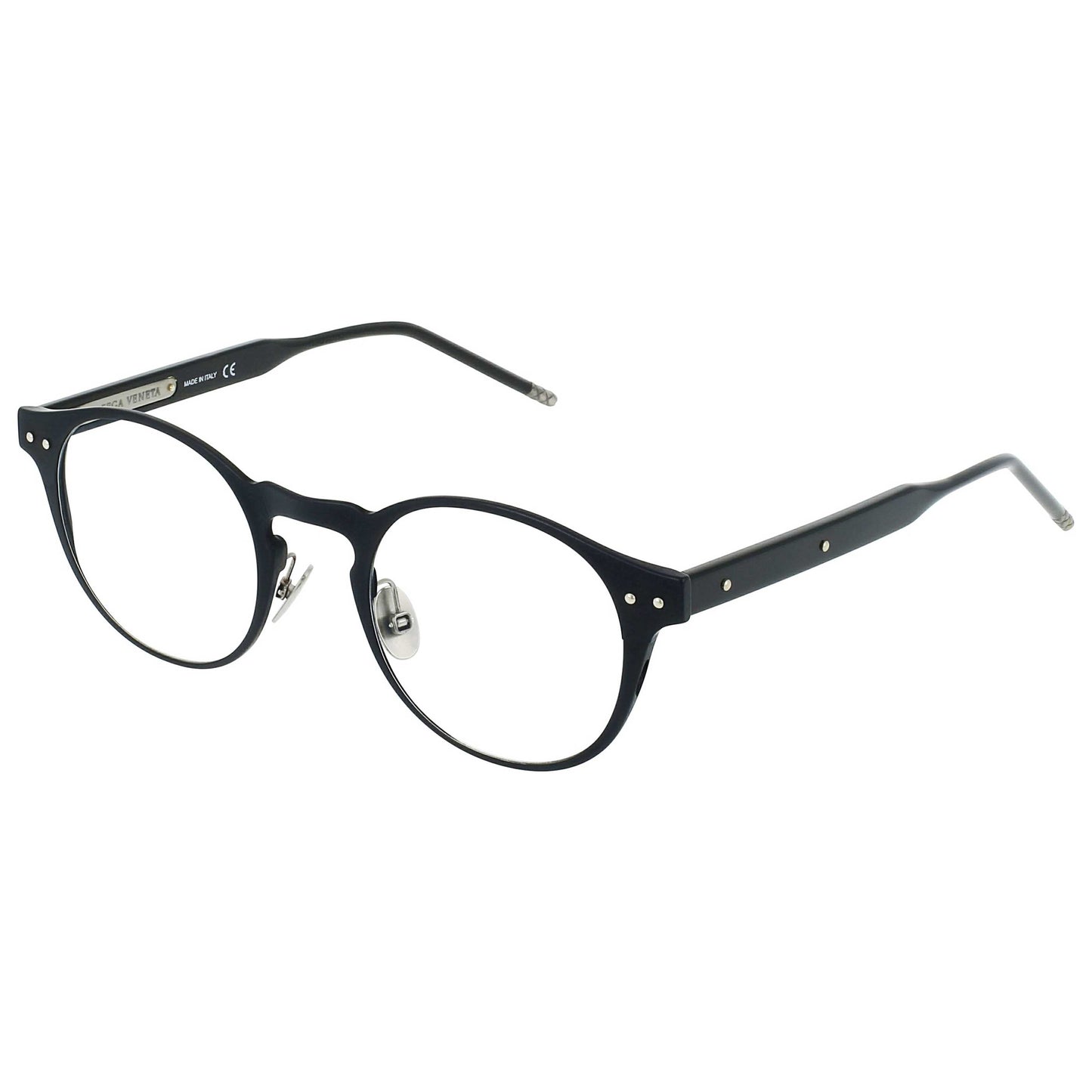 Front view of Bottega Veneta Novelty Men's Opticals BV0180O-30002475-001