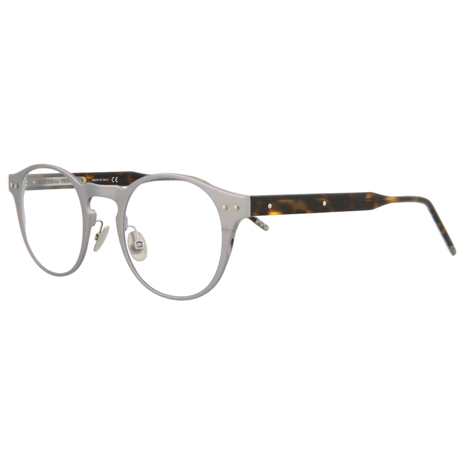 Front view of Bottega Veneta Novelty Men's Opticals BV0180O-30002475-002