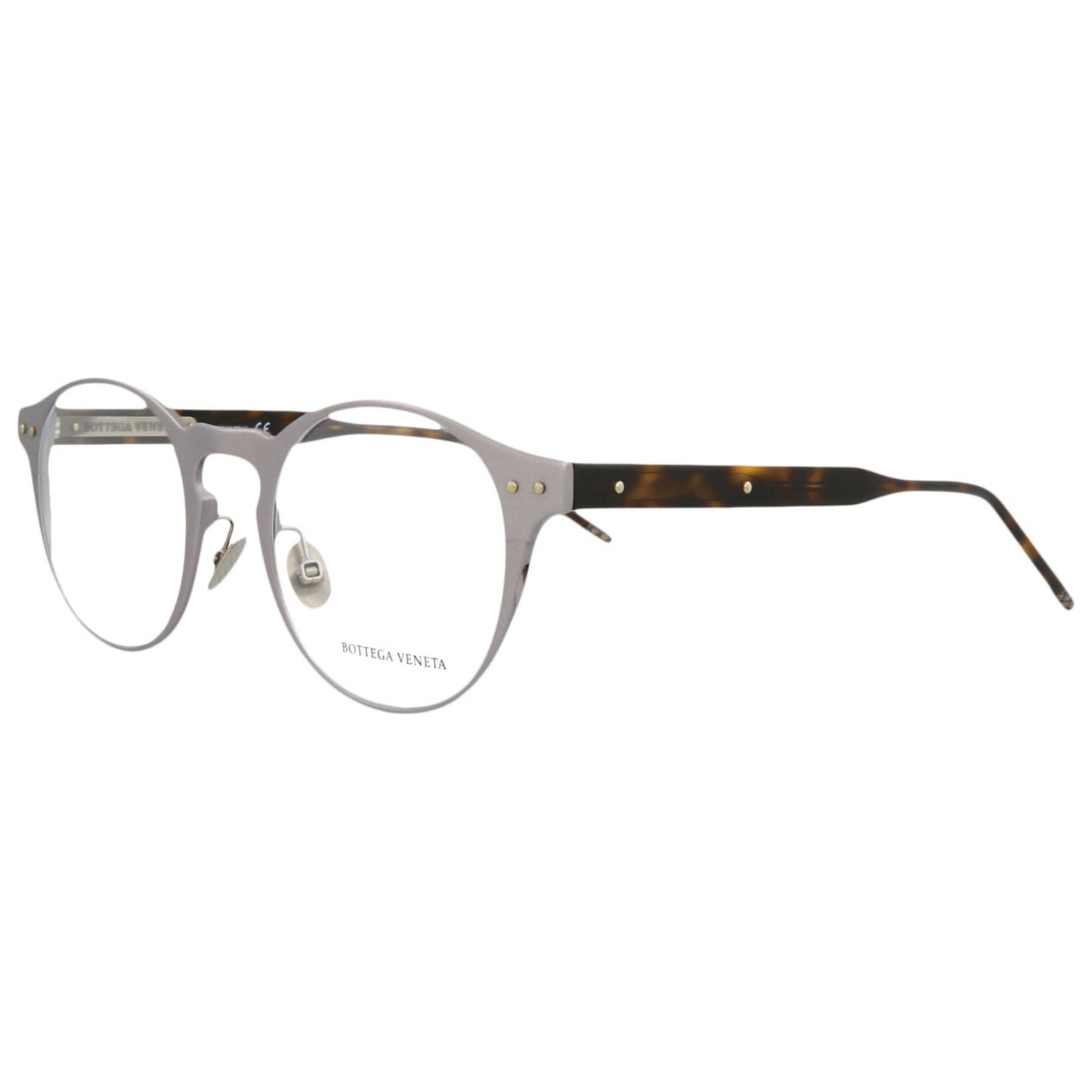 Front view of Bottega Veneta Novelty Men's Opticals BV0180OA-30002497-002