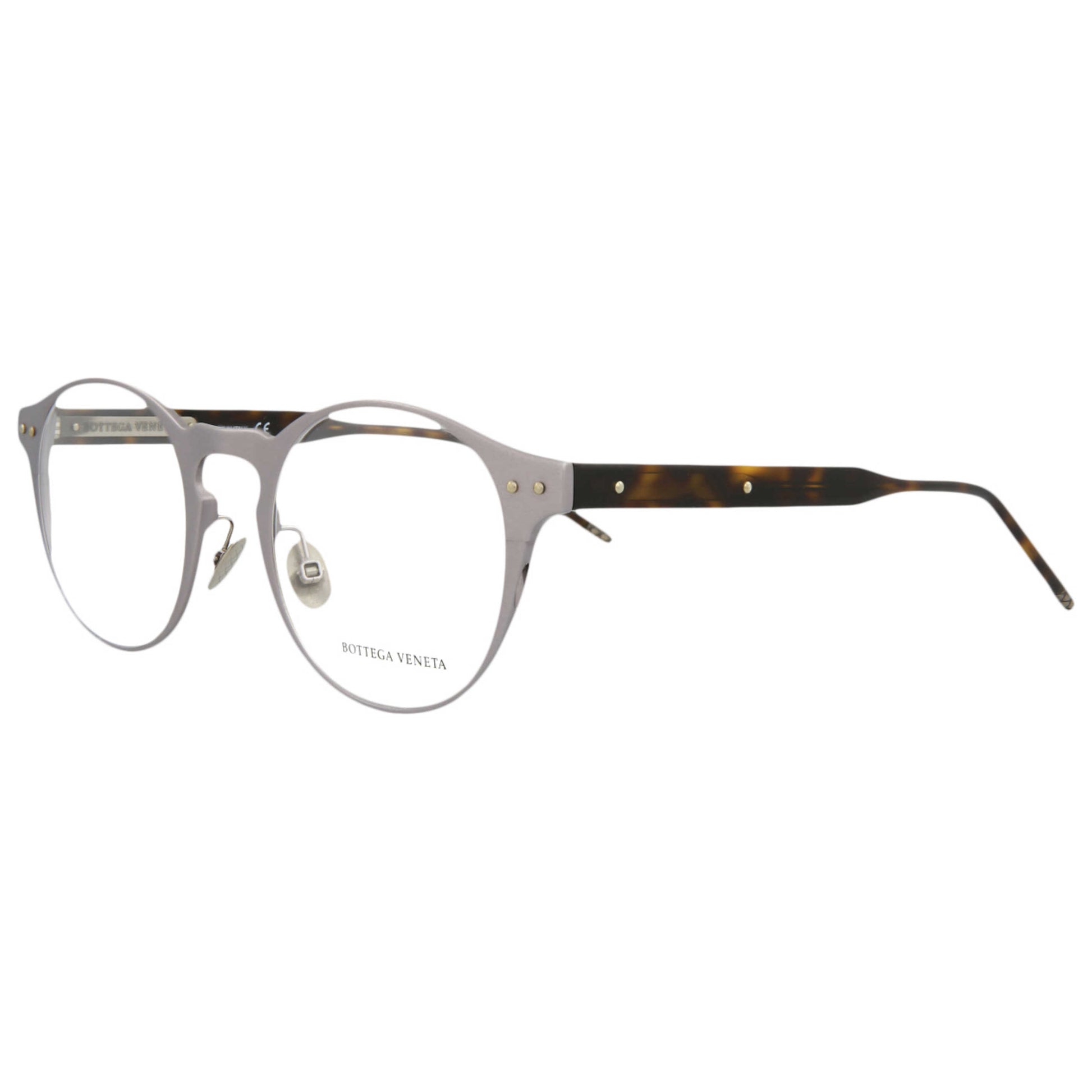 Front view of Bottega Veneta Novelty Men's Opticals BV0180OA-30002497-002