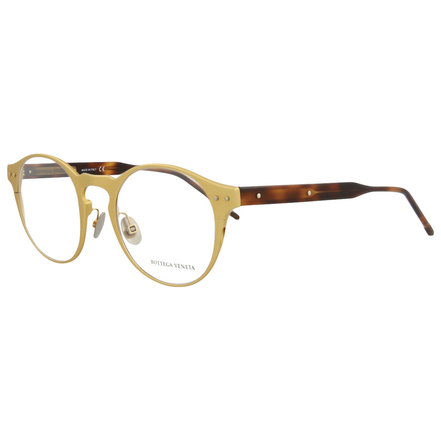 Front view of Bottega Veneta Novelty Men's Opticals BV0180OA-30002497-003