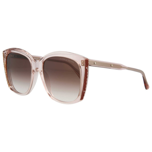Front view of Bottega Veneta Novelty Women's Sunglasses BV0182S-30002478-004
