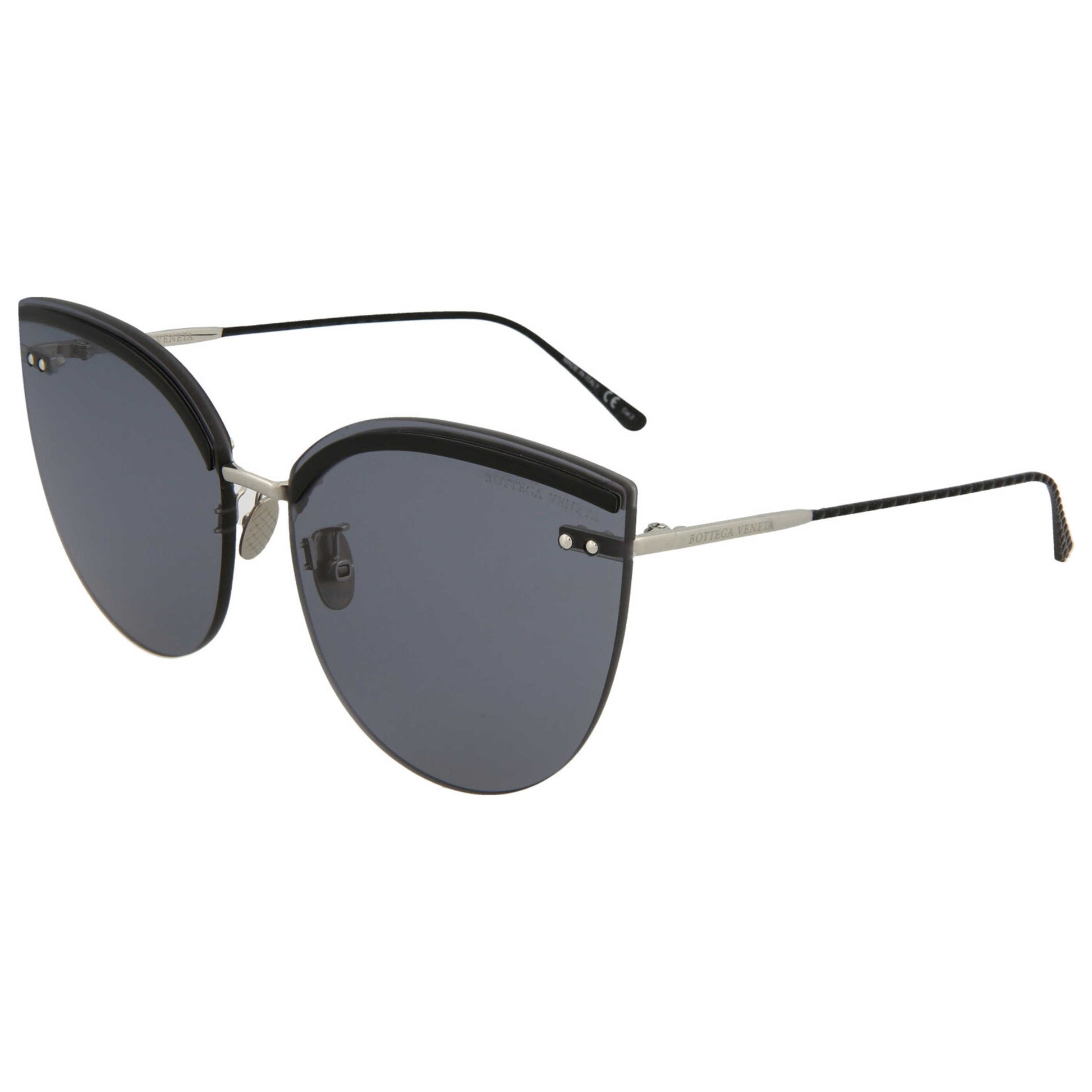 Front view of Bottega Veneta Fashion Women's Sunglasses BV0205S-30002986-001