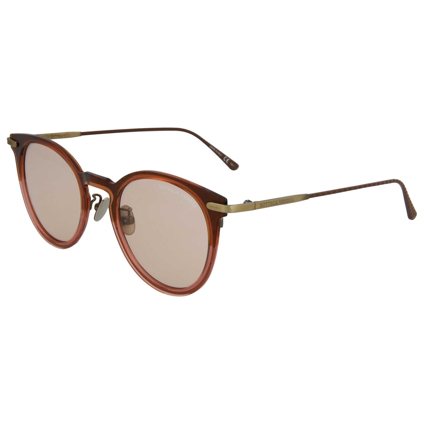 Front view of Bottega Veneta Fashion Unisex Sunglasses BV0211S-30003005-005