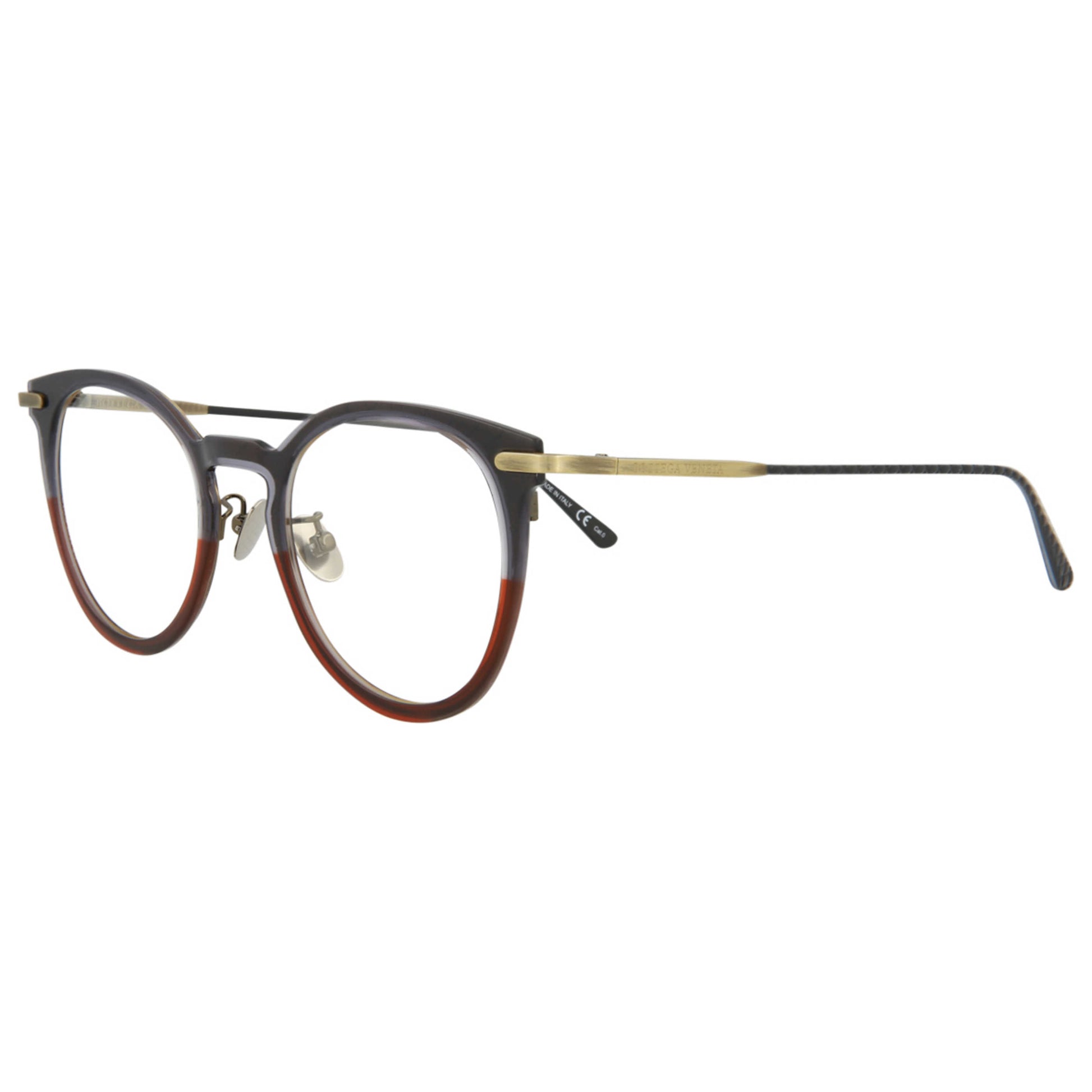Front view of Bottega Veneta Fashion Unisex Opticals BV0211S-30003005-006