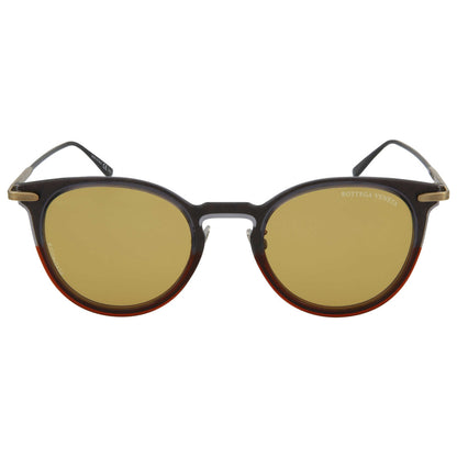 Front view of Bottega Veneta Fashion Unisex Sunglasses BV0211S-30003005004