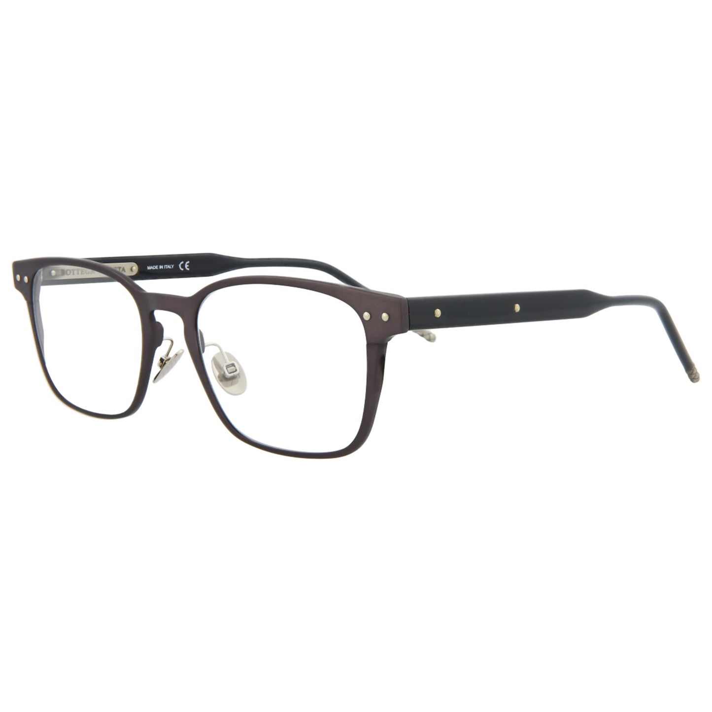 Front view of Bottega Veneta Novelty Men's Opticals BV0213O-30002998-003
