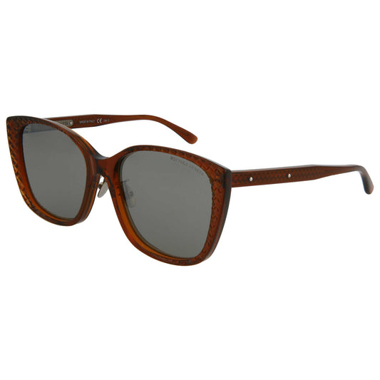 Front view of Bottega Veneta Fashion Women's Sunglasses BV0218SK-30003022-003