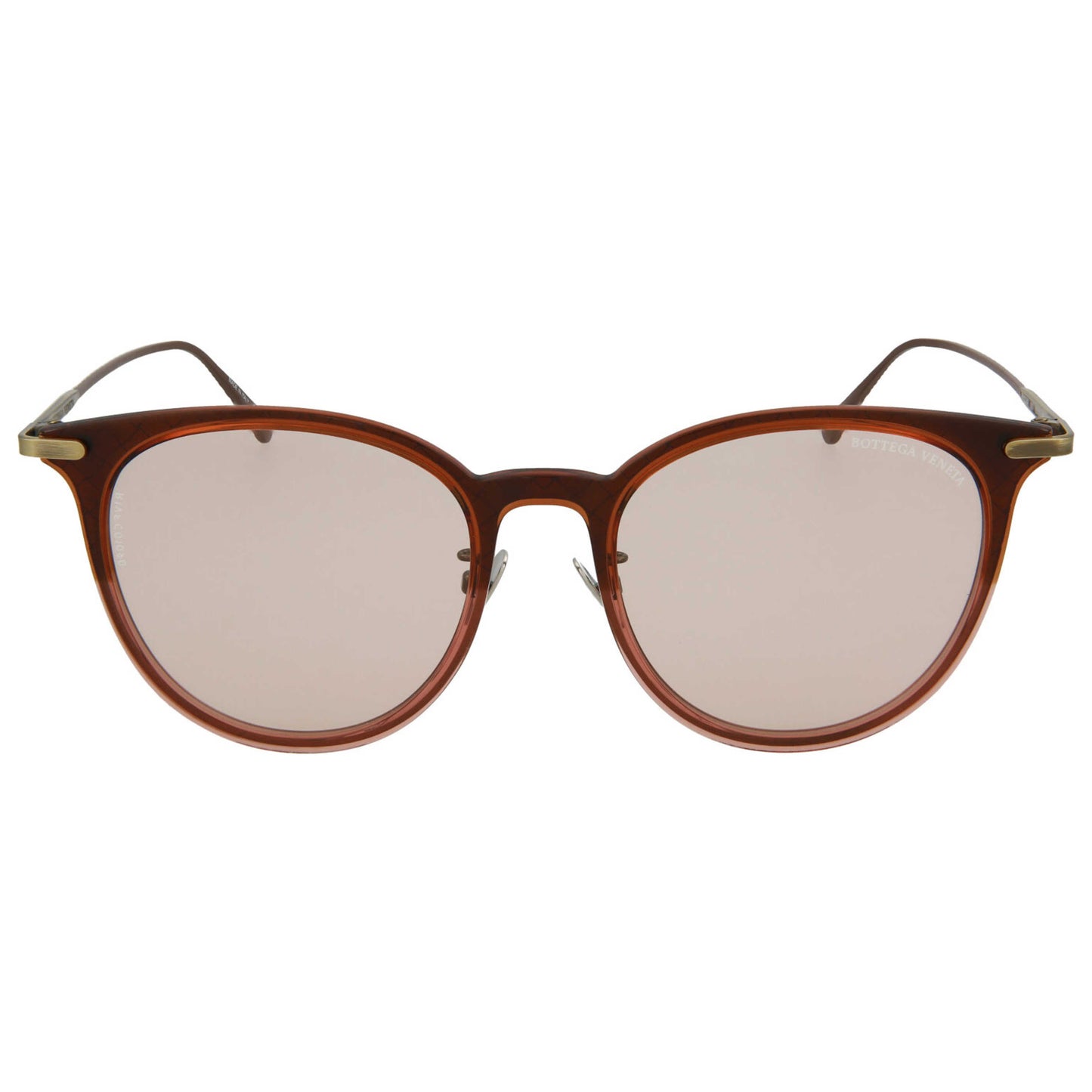 Front view of Bottega Veneta Fashion Women's Sunglasses BV0222SK-30003023003