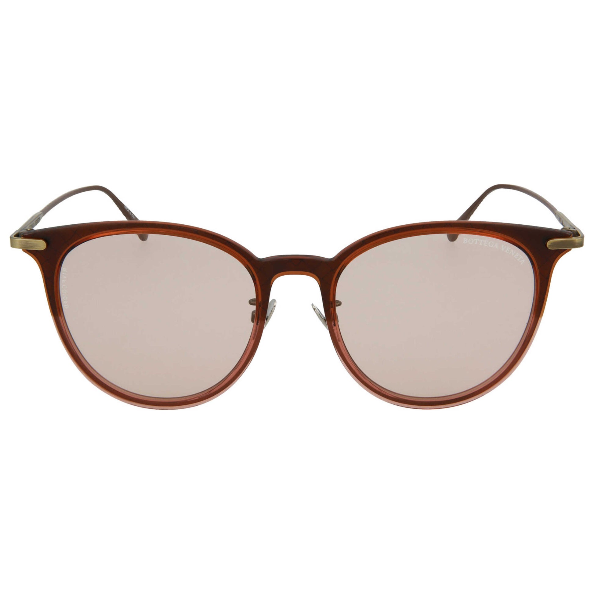 Front view of Bottega Veneta Fashion Women's Sunglasses BV0222SK-30003023003