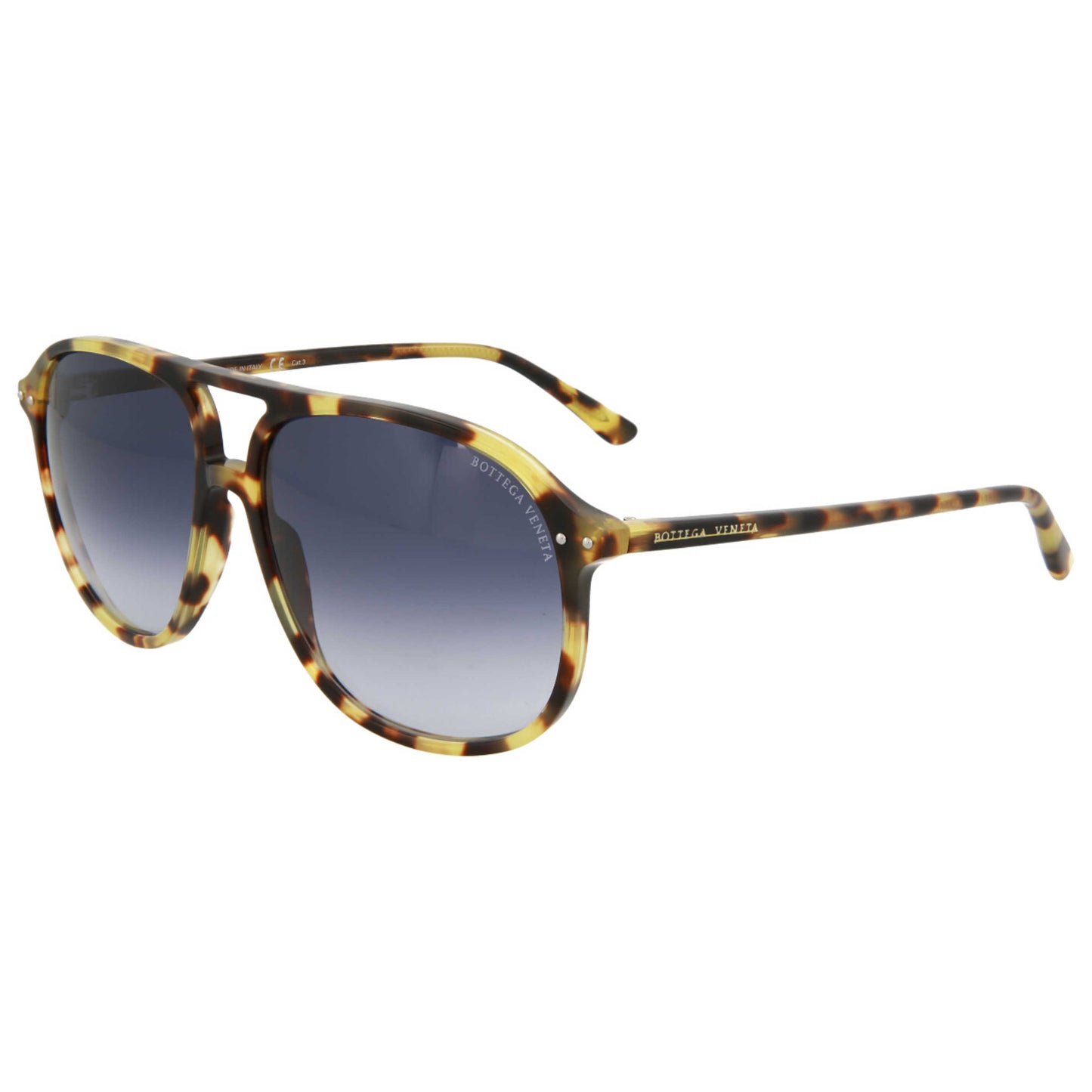 Front view of Bottega Veneta Core Men's Sunglasses BV0224S-30006429-005