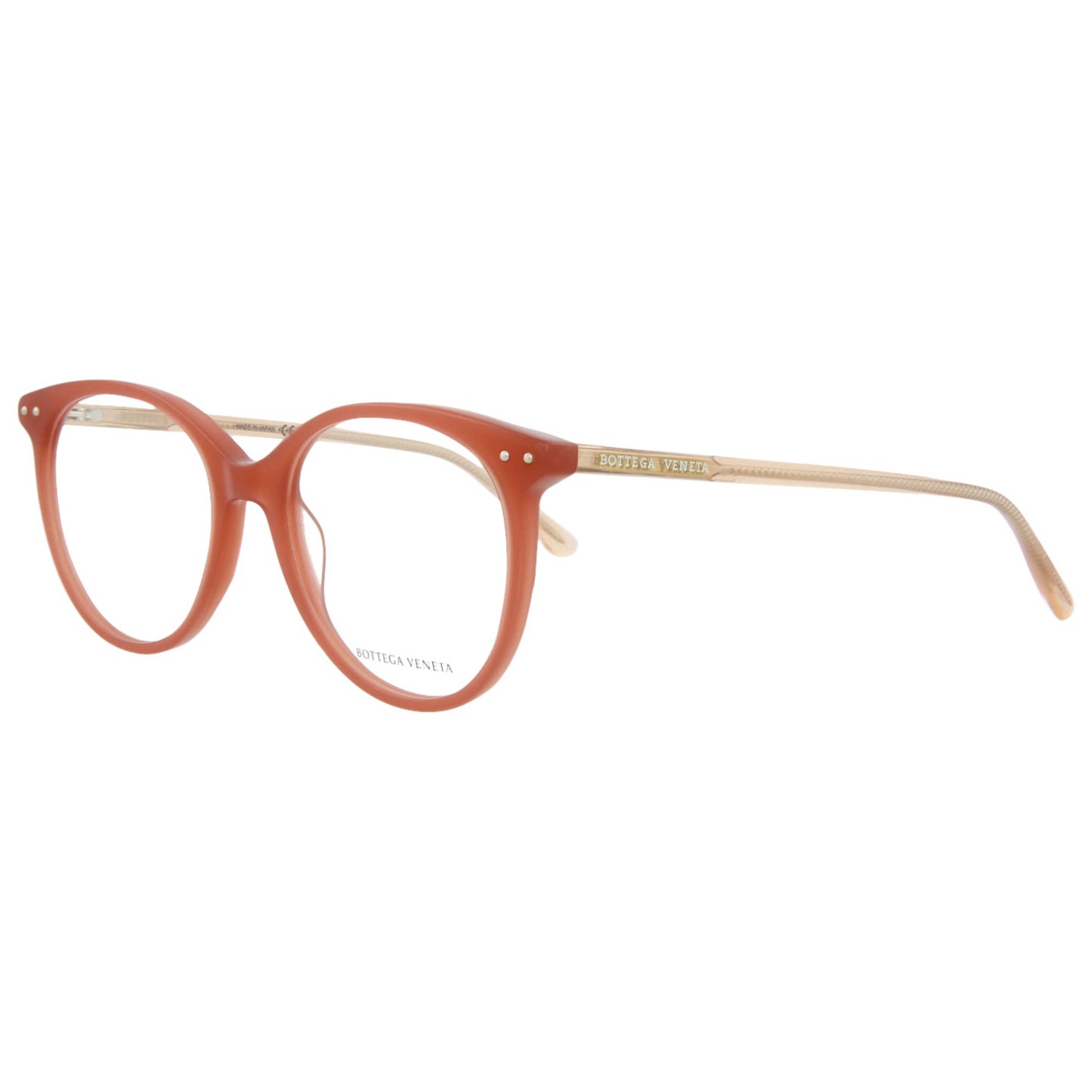 Front view of Bottega Veneta Core Women's Opticals BV0229O-30006419-003