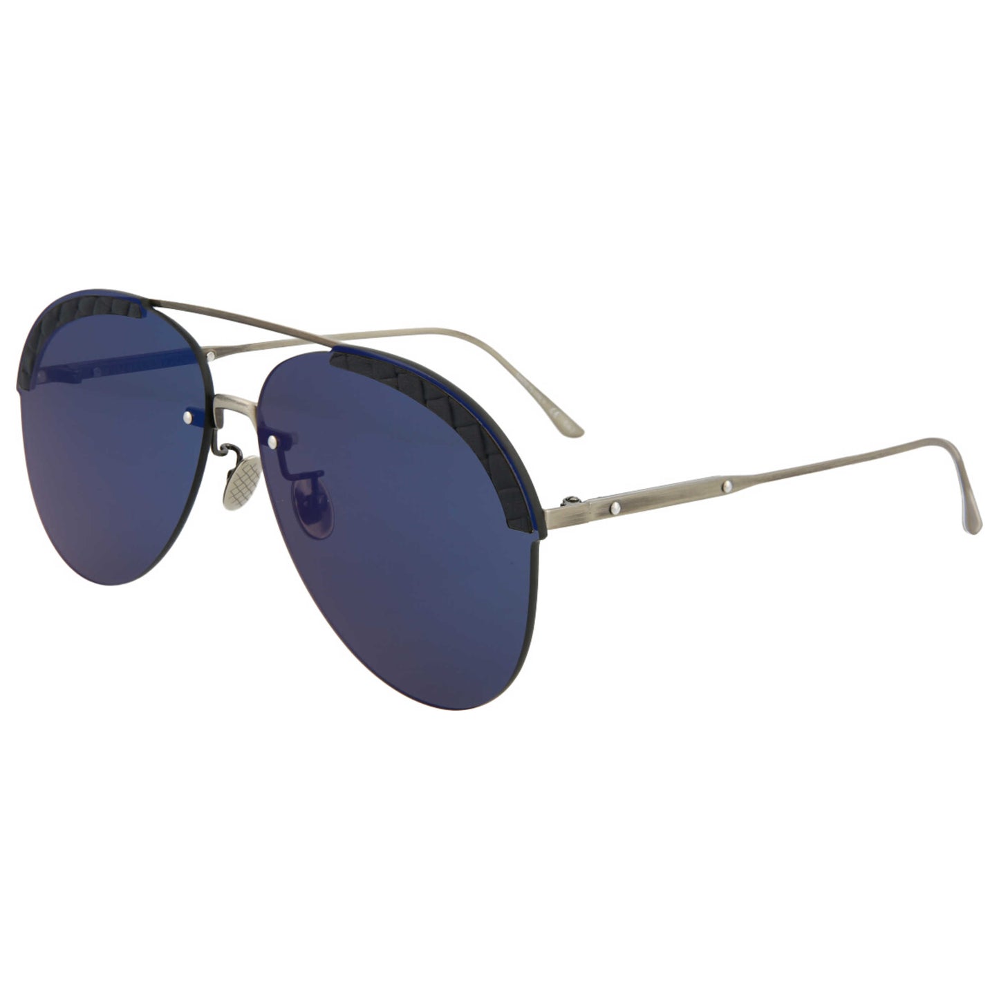 Front view of Bottega Veneta Fashion Unisex Sunglasses BV0242S-30006374-003