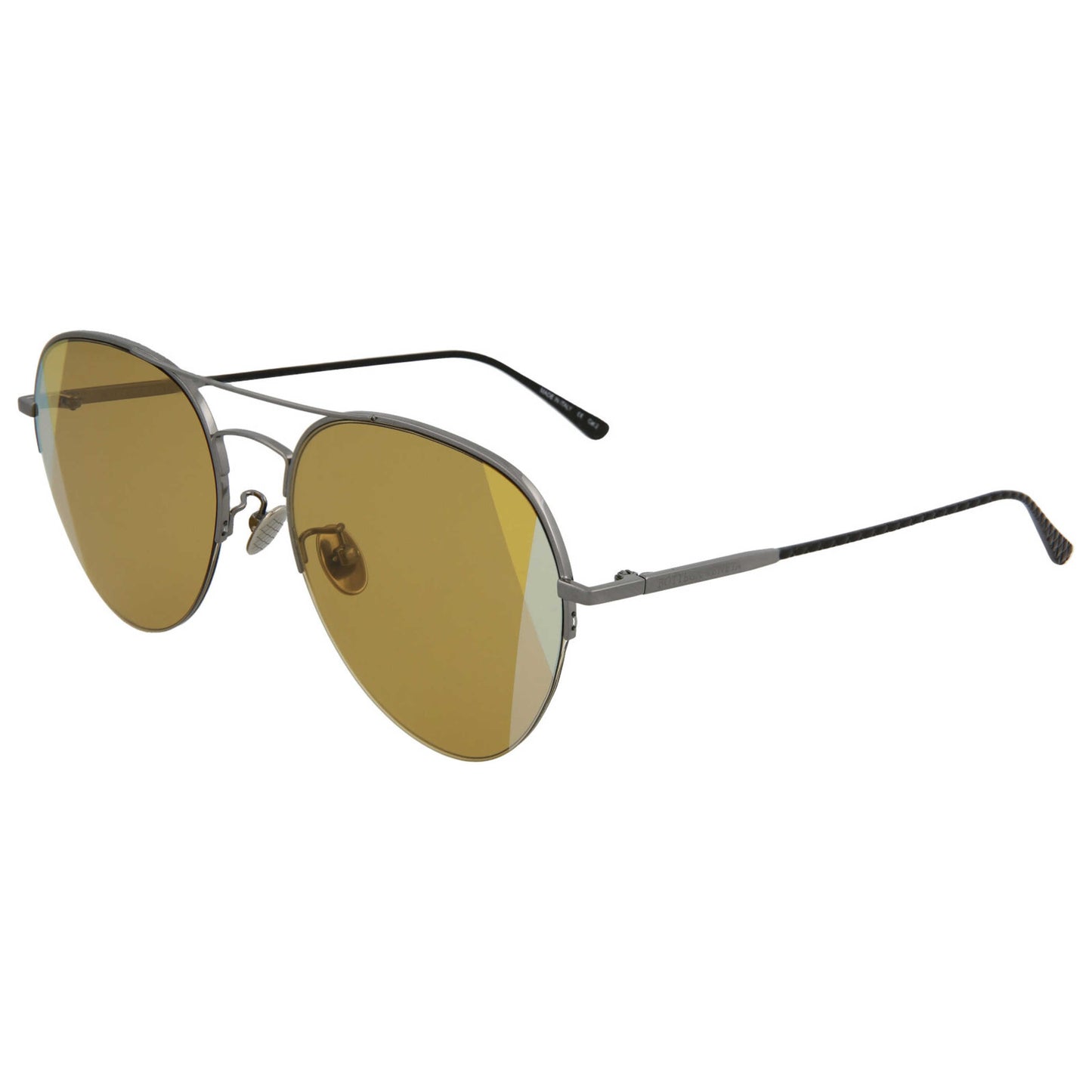 Front view of Bottega Veneta Fashion Unisex Sunglasses BV0247S-30006485-002