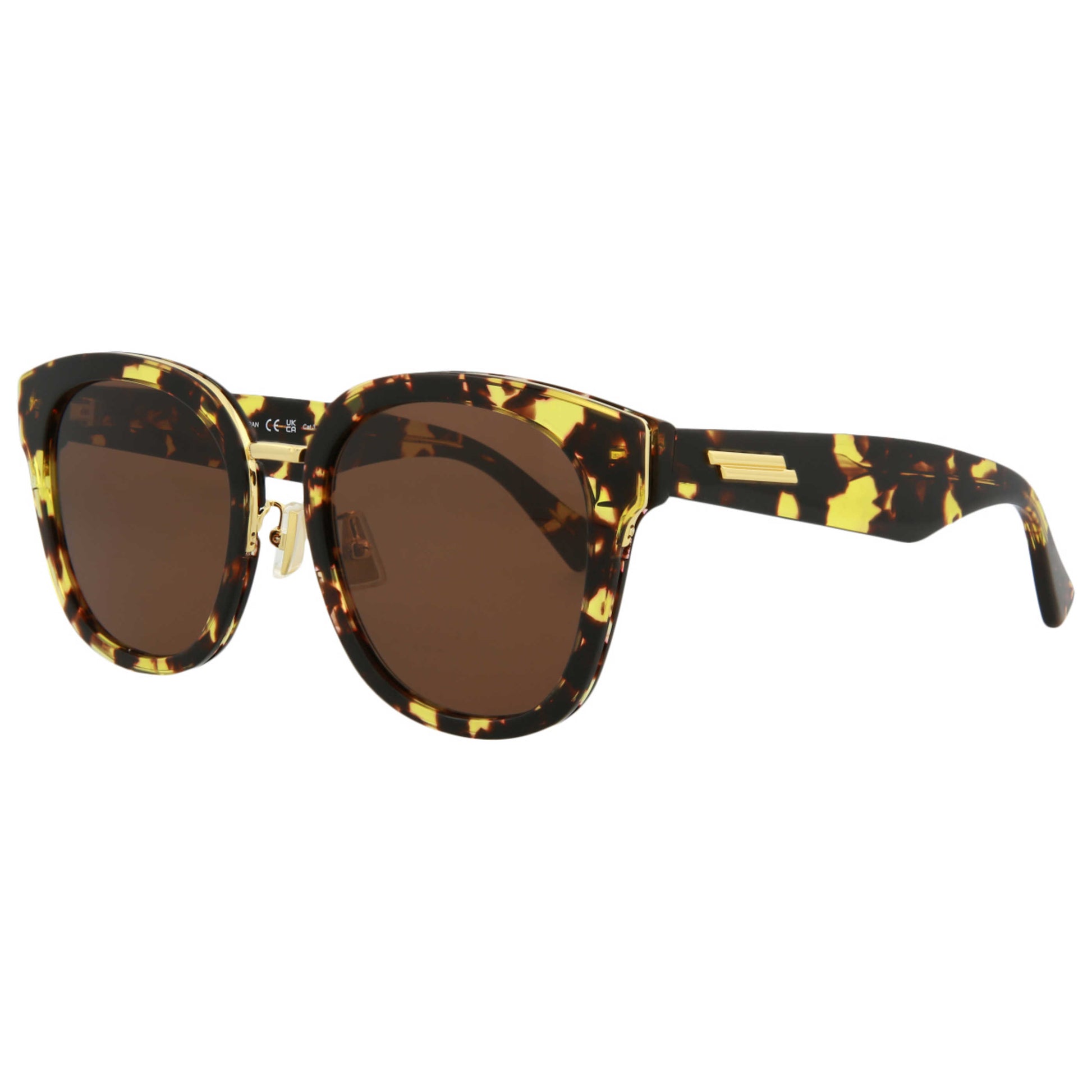 Front view of Bottega Veneta Fashion Women's Sunglasses BV0302SK-30011984-002