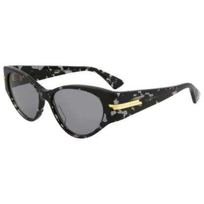 Front view of Bottega Veneta Women's Sunglasses BV1002S-30007849-002