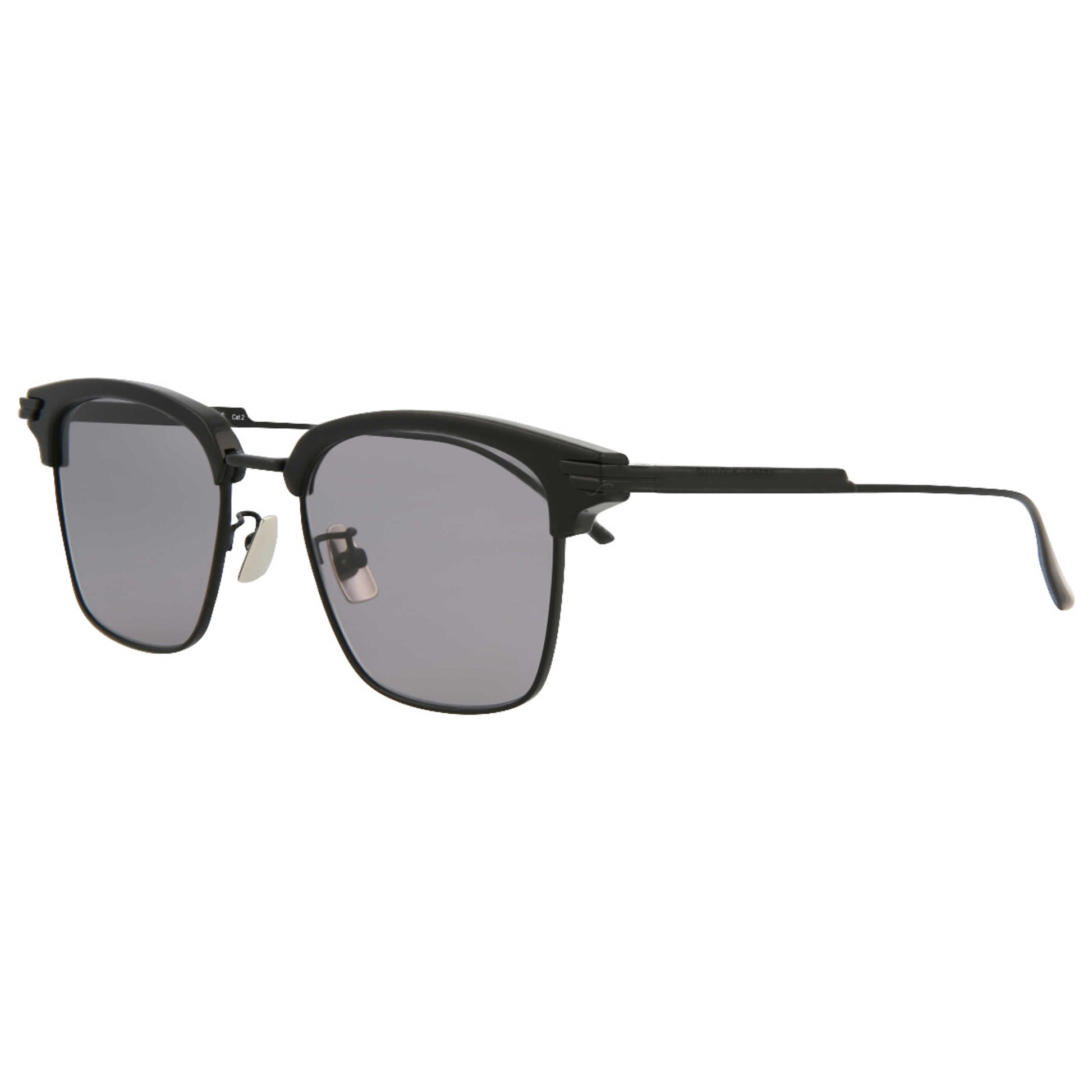 Front view of Bottega Veneta Fashion Men's Sunglasses BV1007SK-30008315-002
