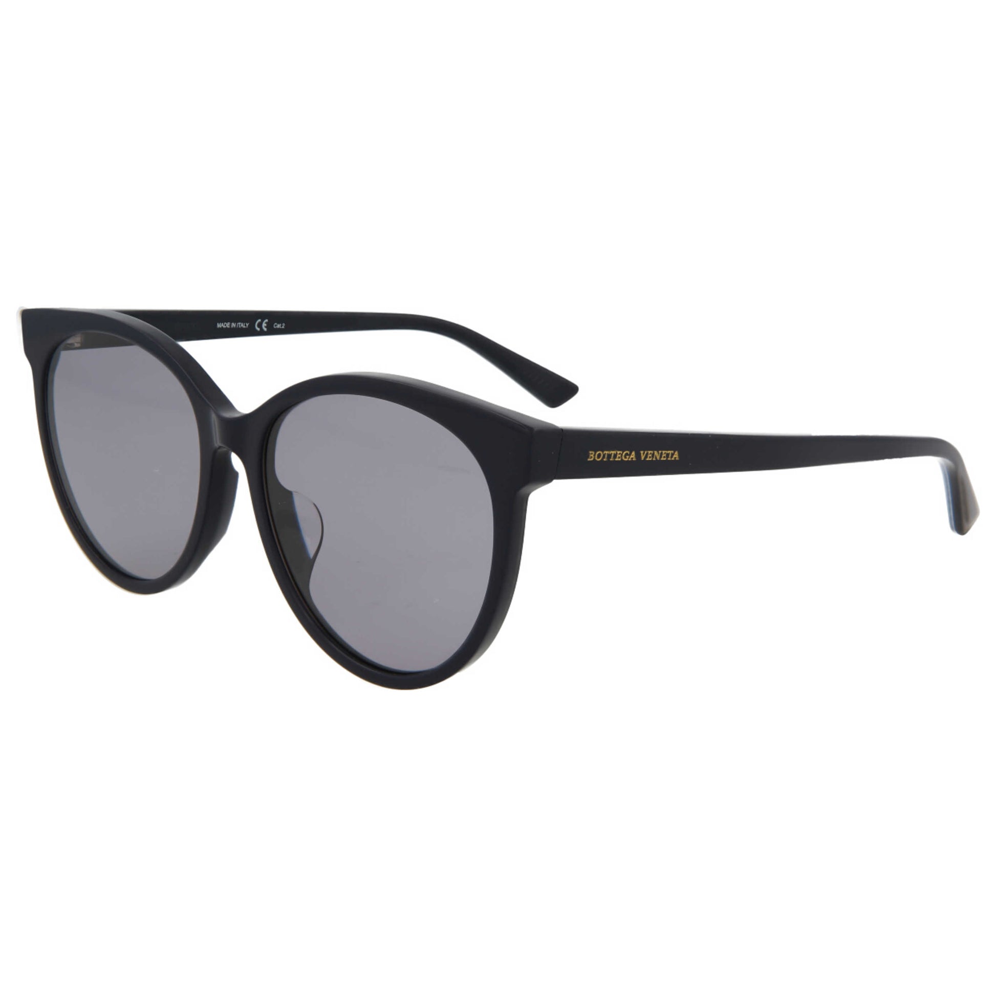 Front view of Bottega Veneta Core Women's Sunglasses BV1022SK-30008319-005