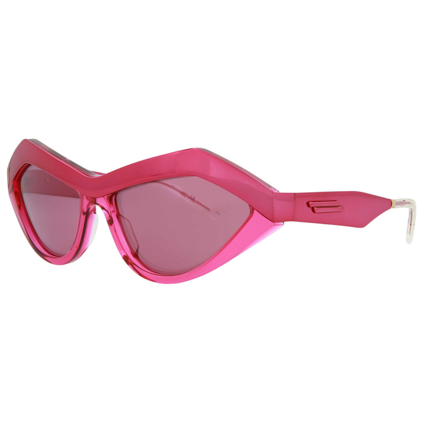 Front view of Bottega Veneta Novelty Unisex Sunglasses BV1055S-30008861-009