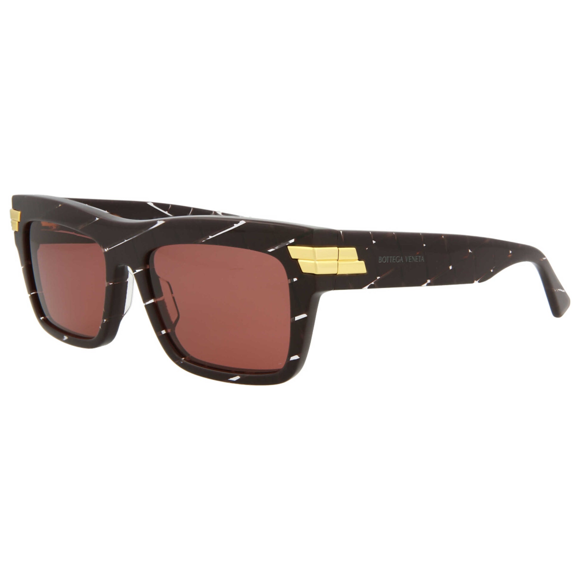 Front view of Bottega Veneta Fashion Unisex Sunglasses BV1058S-30008866-003
