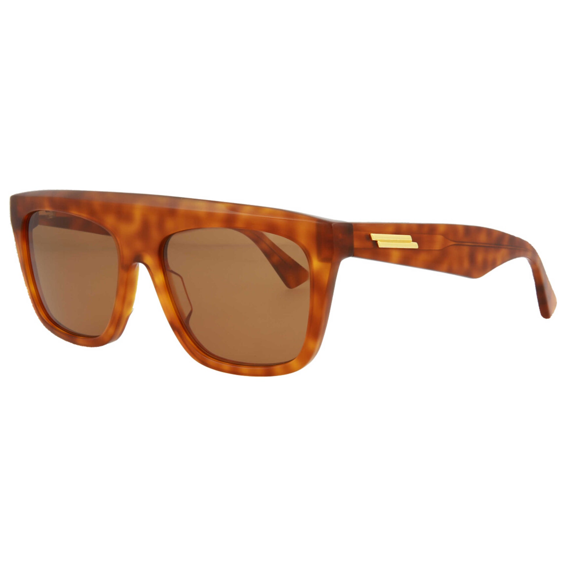 Front view of Bottega Veneta Core Unisex Sunglasses BV1060S-30009031-003