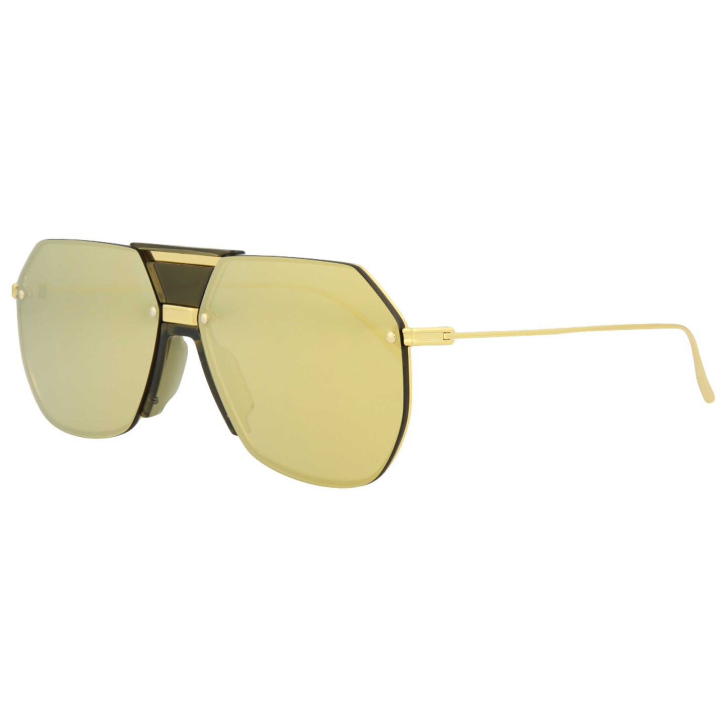 Front view of Bottega Veneta Fashion Men's Sunglasses BV1068S-30009026-002