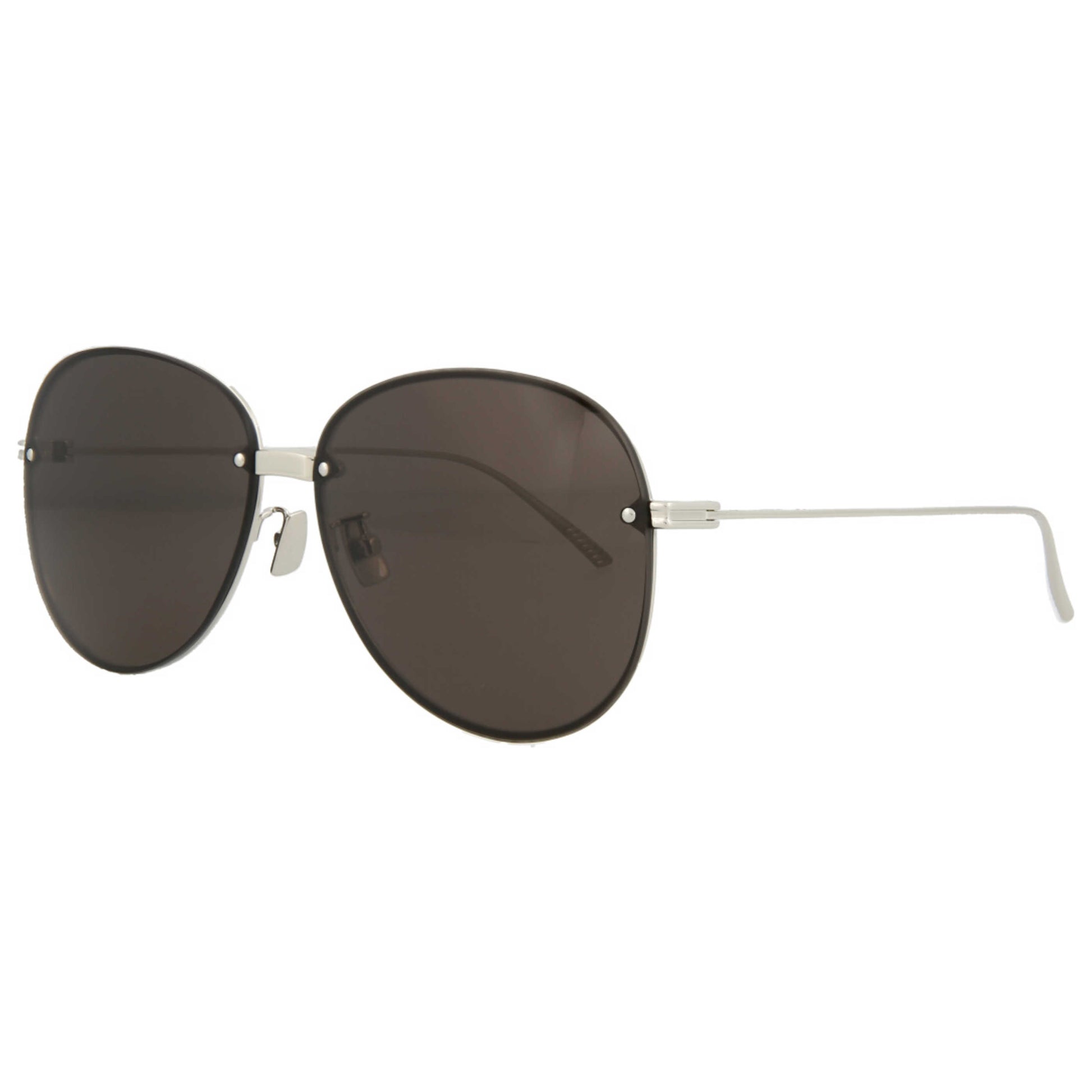 Front view of Bottega Veneta Fashion Unisex Sunglasses BV1084SA-30009181-001